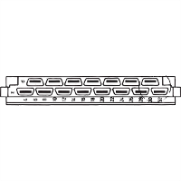 NVent SCHROFF 69001733 Female connector 5 stuk(s)
