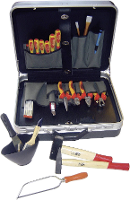 NWS Gereedschapskoffer (gevuld) 23 delig Electricien (l x b x h) 460 x 160 x 360 mm