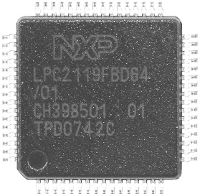 NXP Semiconductors Embedded microcontroller LQFP 48 32 Bit 70 MHz Aantal I/Os 32 Tray
