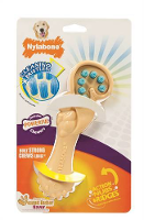 Nylabone Dental Chew Squirrel Bristle Brush #95;_Large