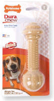 Nylabone Dura Chew Textured Bone Voor Harde Bijters Pindakaassmaak Tot 16 Kg 16x5x5 Cm