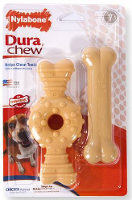 Nylabone Durable Chew Pindakaas Ring En Bot #95;_14,5x6,5x2 / 13x3x2 Cm