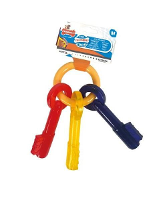 Nylabone Puppy Chew Bijtsleutels Baconsmaak Tot 16 Kg