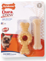 Nylabone Durable Chew Ring En Bot Kip #95;_10x4,5x0,5 / 9,5x2,5x0,5 Cm