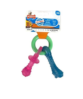 Nylabone Puppy Chew Bijtring Speen / Bot Puppyspeelgoed Tot 7 Kg