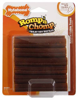 Nylabone Romp'n Chomp Snack Navulling #95;_12 St