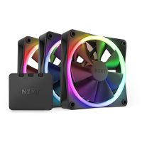 NZXT F120 RGB Triple Pack case fan 3 stuks, Incl. Controller