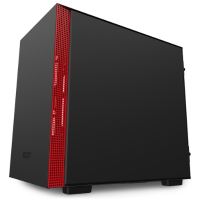 NZXT H210 bk/rd mITX