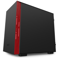 NZXT H210i bk/rd mITX