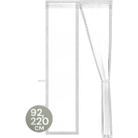 O'DADDY Deurgordijn Deluxe FIBER 92x220   Magnetisch Vliegengordijn Wit