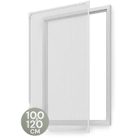 Oâ€™DADDYÂ® Horrengaas Magnetisch   100x120 â€“ Raamhor â€“ wit/ zwart