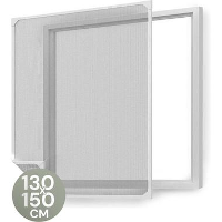Oâ€™DADDYÂ® Horrengaas Magnetisch   130x150 â€“ Raamhor â€“ wit/ zwart