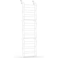O'DADDYÂ® Hangend schoenenrek   Opdek en stompe deur   20x51x182cm wit