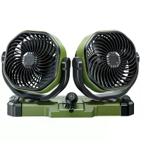 OATSBASF 5V 12V 24V dubbele kop autovelger 2 snelheden aanpassing 360° roteerbaar laag geluid USB aansteker universele v