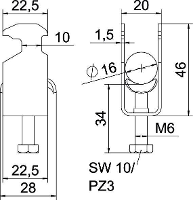 OBO Bettermann 1186009 Beugelklem 1 stuk(s)