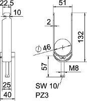 OBO Bettermann 1186243 Beugelklem 1 stuk(s)