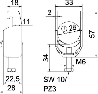 OBO Bettermann 1186522 Beugelklem 1 stuk(s)