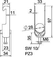 OBO Bettermann 1187720 Beugelklem 1 stuk(s)