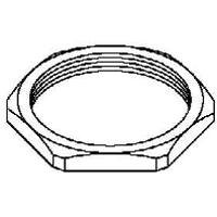 OBO Bettermann 2091658 169 MS M32 Contramoer PG32 Metaal Natuur 1 stuk(s)