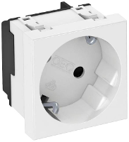 OBO Bettermann 6120073 Apparaatinzet Wandcontactdoos enkel (b x h x d) 45 x 45 x 42 mm Wit 1 stuk(s)