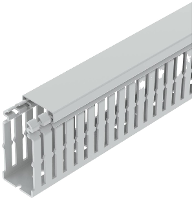 OBO Bettermann 6178552 Kabelgoot Bovenstuk (l x b x h) 2000 x 37.5 X 75 mm 1 stuk(s) Grijs