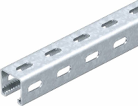 OBO Bettermann 6479683 Profielrail (l x b x h) 400 x 41 x 41 mm Grijs 1 stuk(s)
