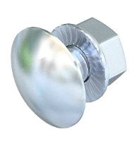 OBO Bettermann FRSB 6X20 F 6406203 Platbolschroef 6 mm 20 mm Staal Thermisch verzinkt 100 stuk(s)