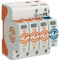 OBO Bettermann 5095253 V20 3+NPE 280 Overspanningsafleider 20 kA 1 stuk(s)