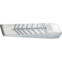 Ochsenkopf aluminium splijtwig massief OX 42 1050 1050 g