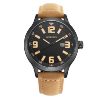 Ochstin Gq054 Fashion Men Quartz Watch Casual Large Numerals Display Wrist Watch