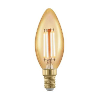 EGLO Golden Age dimbare LED kaarsvormlamp   3   Leen Bakker