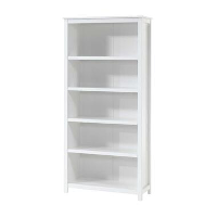 Vipack boekenkast Stella   wit   190x90x40 cm   Leen Bakker