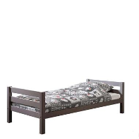 Vipack enkel bed Pino   taupe   209,4x98,6x63 cm   Leen Bakker