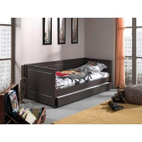 Vipack kajuitbed Pino met onderbed   taupe   76,5x98,8x209,4 cm   Leen Bakker