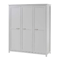 Vipack kledingkast Stella   wit   190x159x57 cm   Leen Bakker
