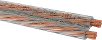 Oehlbach D1C313 Luidsprekerkabel 2 x 6 mm² Transparant 1 stuk(s)