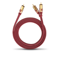 Oehlbach: NF Y Sub 800 Subwooferkabel 8,0 meter   Rood