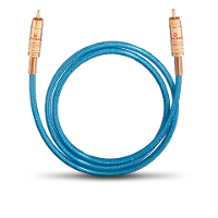 Oehlbach: NF113 DI 100 Digitale Audiokabel RCA 1,0 meter   Blauw