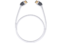 Oehlbach: Shape Magic HDMI kabel met Ethernet 5,1 meter   Wit
