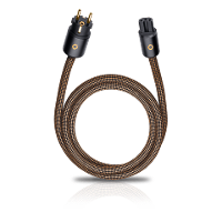 Oehlbach: XXL Powercord 1,5 meter   Bruin