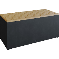 OFYR Garden Bench Black bank