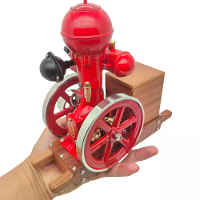 OKMO B01 3.6CC Ball Top Monitor Hit and Miss Vertical Watergekoeld Enkel Cilinder 4 Takt Motor Wetenschapsontdekking Edu