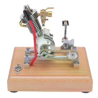 OKMO H09 Mini Hoglet CNC Enkelcilinder 4 takt Benzinemotor met Kickstarter voor Motorfietsen