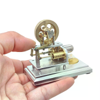 OKMO J06G Nieuwe Honingbij Horizontale Stirlingmotor Model Natuurkunde Wetenschap Experimenten Educatie Leer Speelgoed