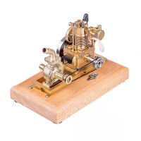 OKMO M16C Luchtgekoelde Een Cilinder 4 takt Mini Verticale Benzine Toerentalgeregelde IC Motor Model met Wateraandrijfpo