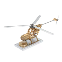 OKMO S01 Stoomhelikopter Beweeglijk Dynamisch Model Wetenschap Ontdekking Speelgoed Kinderen Cadeau