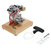 OKMO Schep Kop R31 V2 4.2CC V Twin 2 Cilinder 4 Takt Motorfiets Benzinemotor Model ICE Klaar voor Gebruik Wetenschappeli