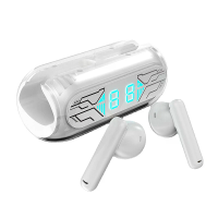 OKSJ T400 TWS bluetooth 5.3 Oortelefoon HiFi Stereo Bass LED Digitaal Display Semi in ear Sport Hoofdtelefoons met Mic