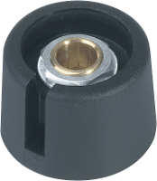 Okw A3050069 Draaiknop Zwart (ã X H) 50 Mm X 16 Mm 1 Stuks