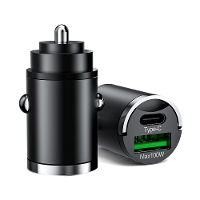 Olaf 100W 2 Port USB PD Autolader Adapter USB A+Type C Snelladen voor iPhone 12 13 14 14 Pro voor Huawei Mate50 voor Sam